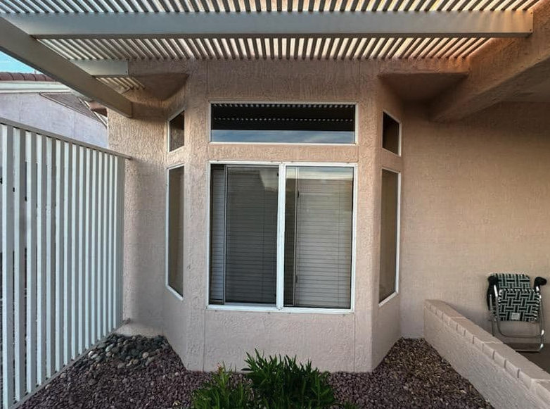 Kitchen window cleaned for a senior client in Gardena